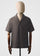 Popover in linen poplin in starling